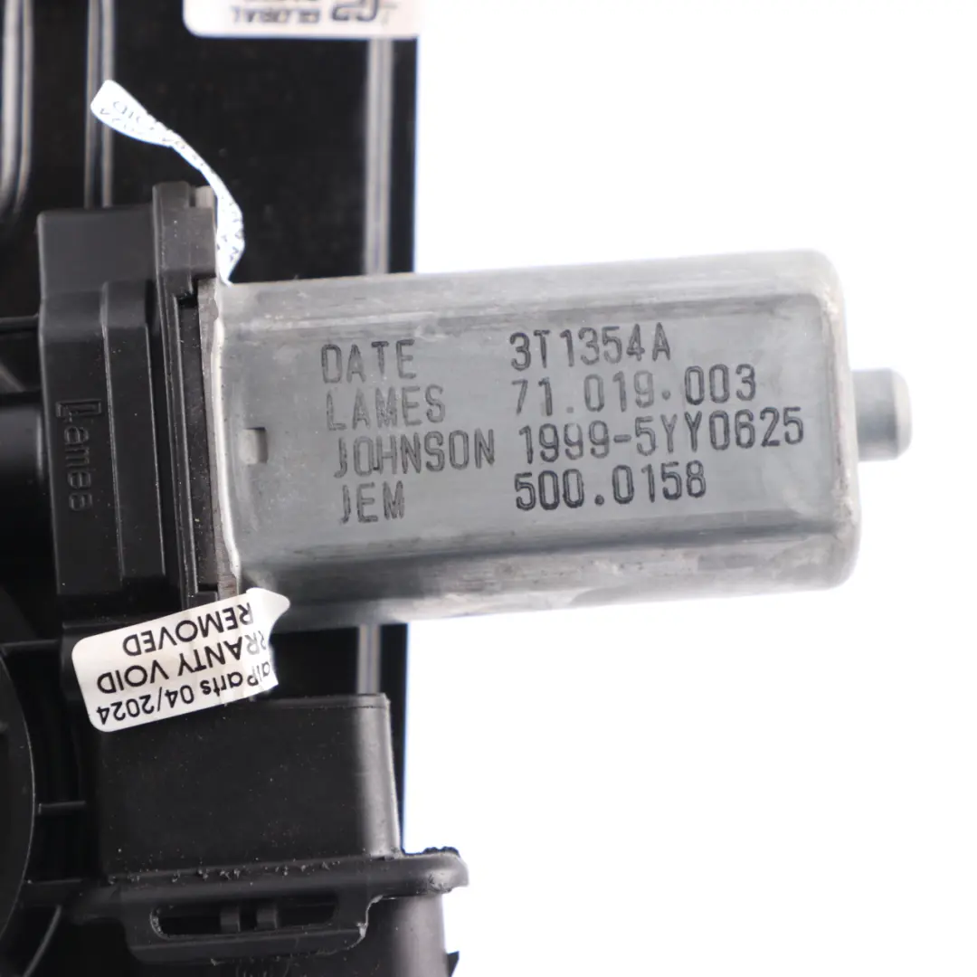 Mini Clubman F54 Motor Regulador Elevalunas Trasero Derecho Exterior - SKU 7490206 - Número de pieza 7490206