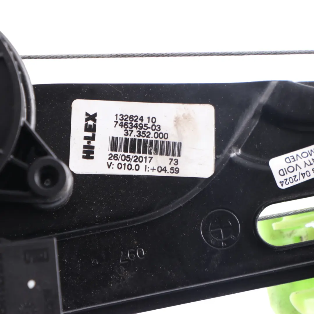 Lève Vitre Électrique Arrière Gauche pour Mini F54 Porte à propos du numéro de pièce 7490205 Mini F54 Porte Lève Vitre Électrique Arrière Gauche - SKU 7490205 - Numéro de pièce 7490205