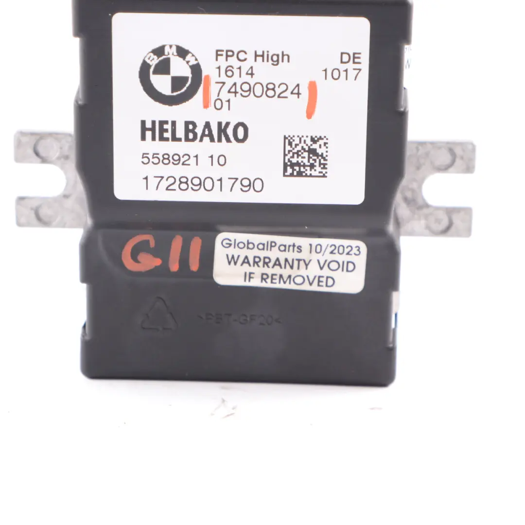 BMW G20 G21 G30 G11 X3 G01 X5 G05 Fuel Pump Control Unit Module ECU - SKU 7490824 - Part number 7490824