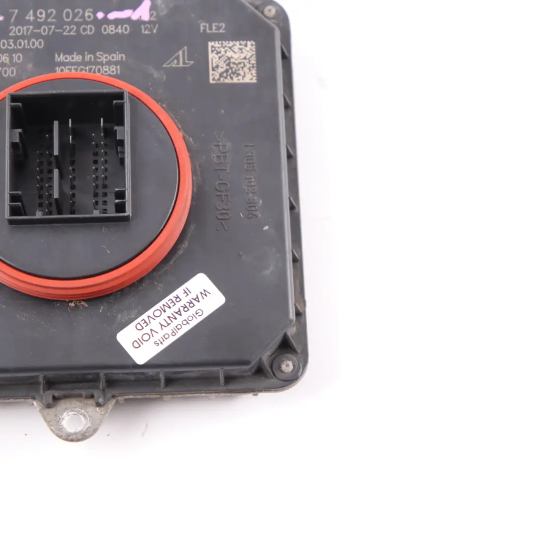 Scheinwerfersteuergerät BMW F20 F21 F30 LCI Modul FLE2 für mit Teilenummer 7492026 Scheinwerfersteuergerät BMW F20 F21 F30 LCI Modul FLE2 - SKU 7492026-1 - Teilenummer 7492026