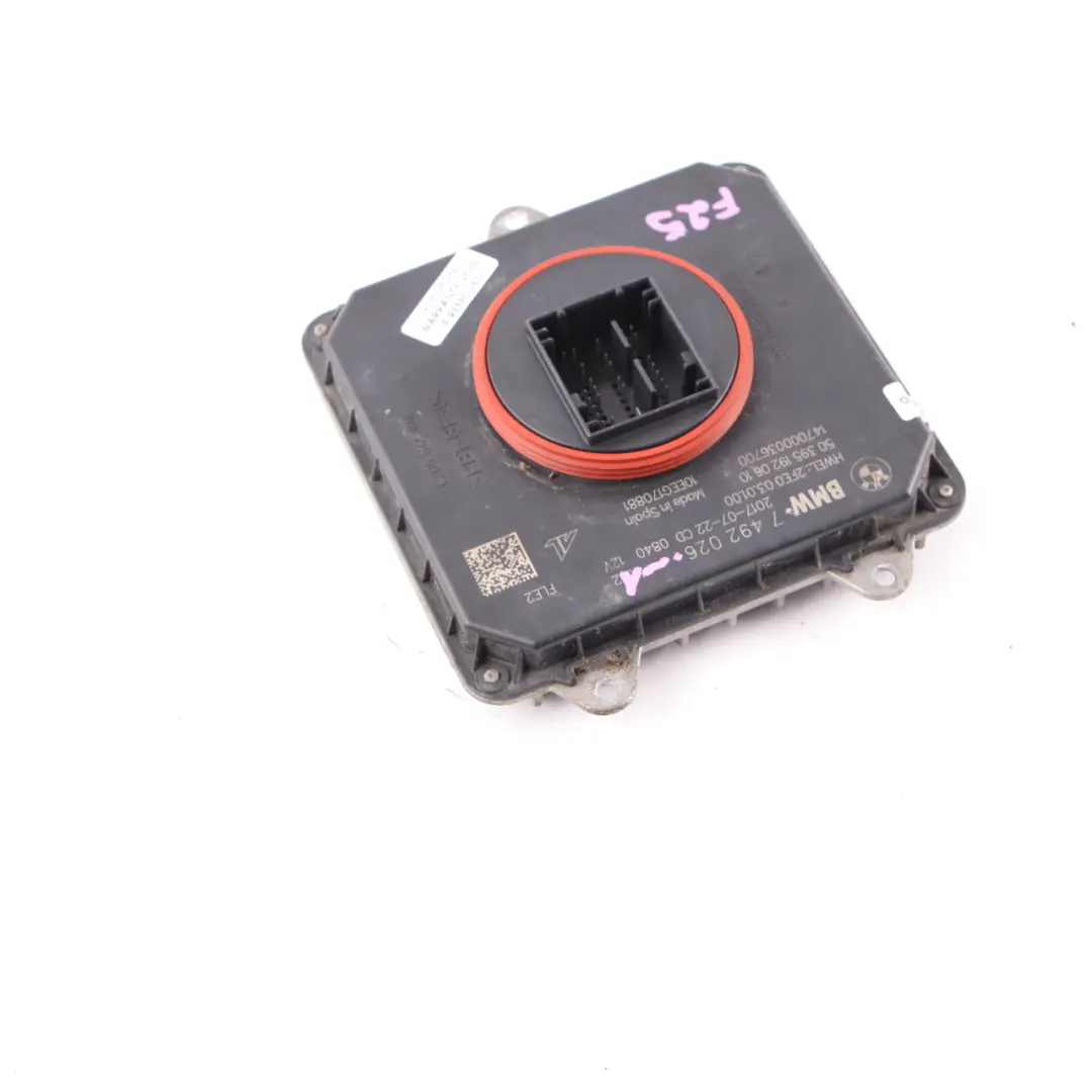  Unité de contrôle des phares BMW F20 F21 F30 Module LCI FLE2 - SKU 7492026-1 - Numéro de pièce 7492026