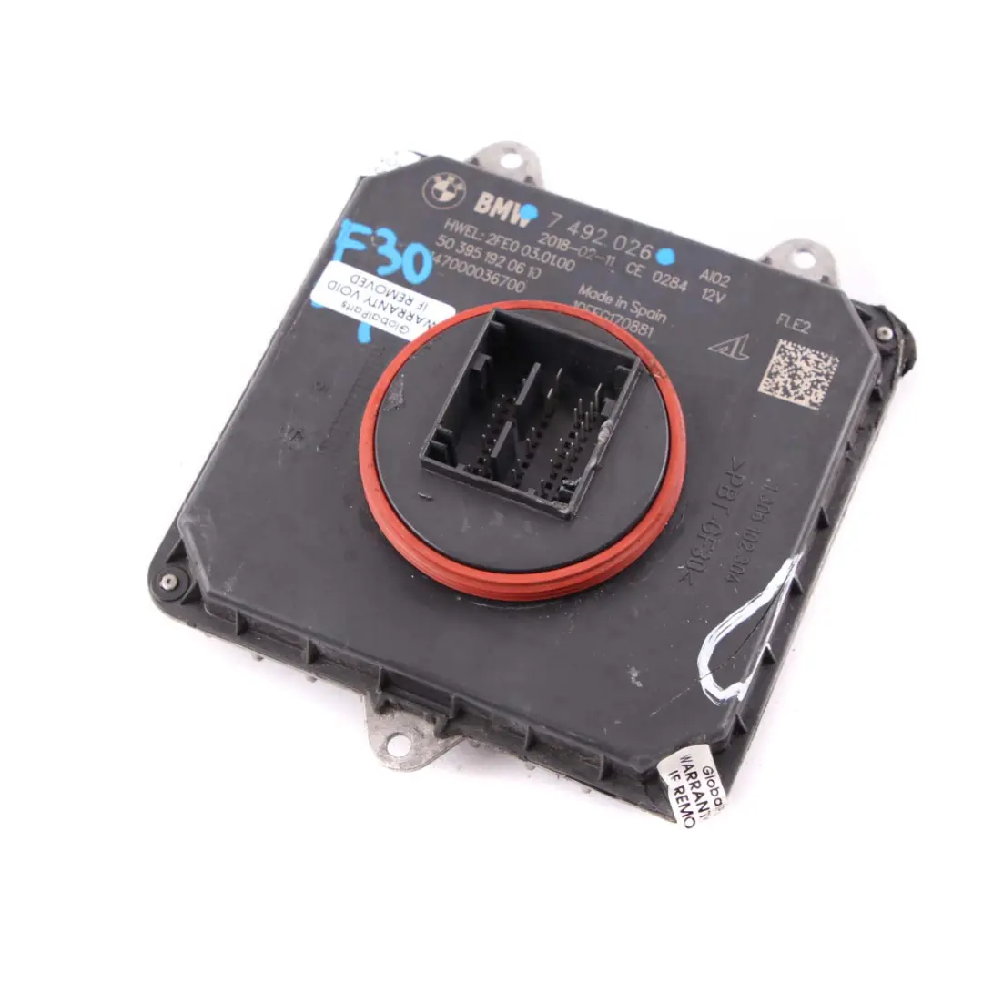 BMW F20 F21 F30 LCI Moduł Sterownik Reflektorów Świateł FLE2 - SKU 7492026 - Numer Części 7492026