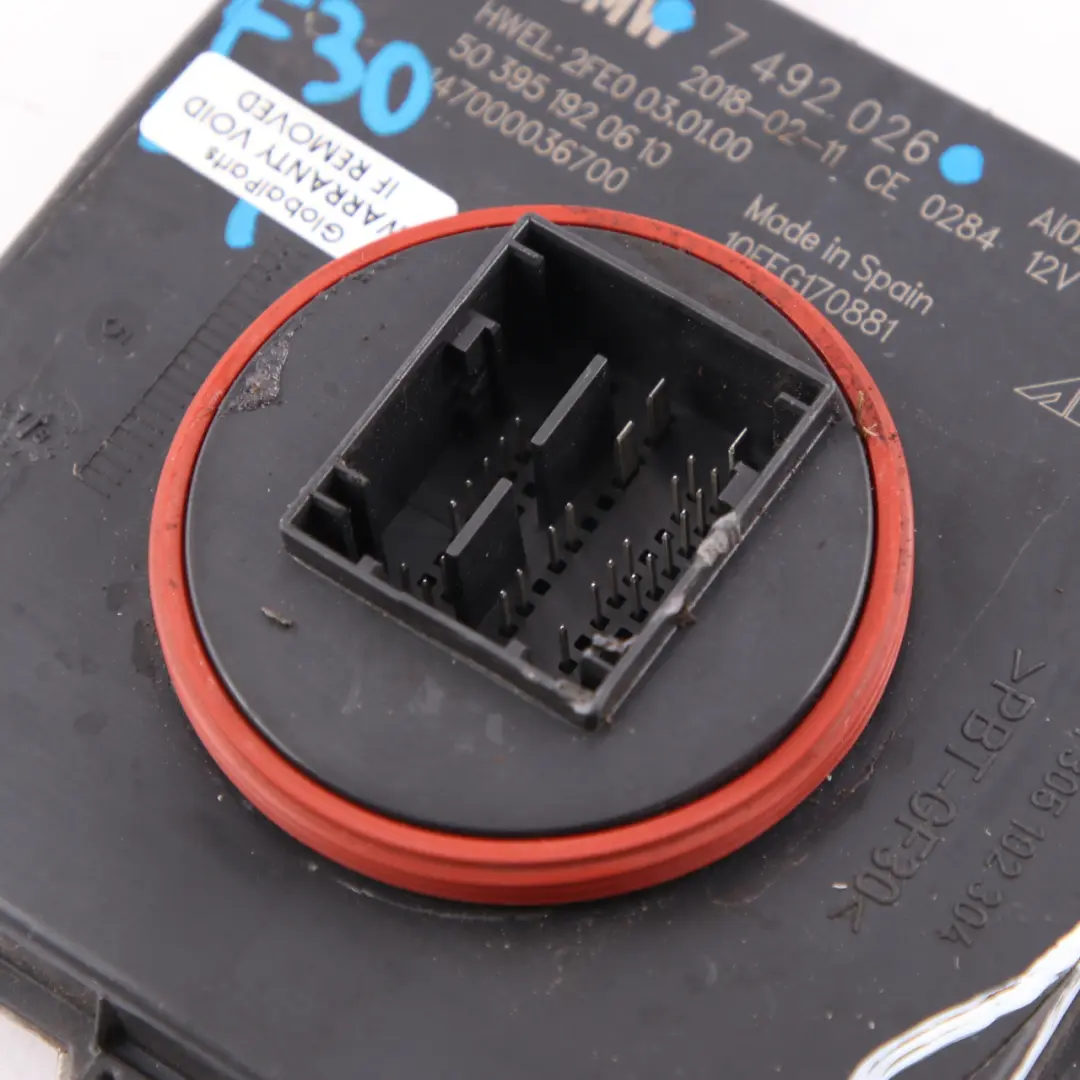  Headlight Control Unit BMW F20 F21 F30 LCI Module FLE2 - SKU 7492026 - Part number 7492026