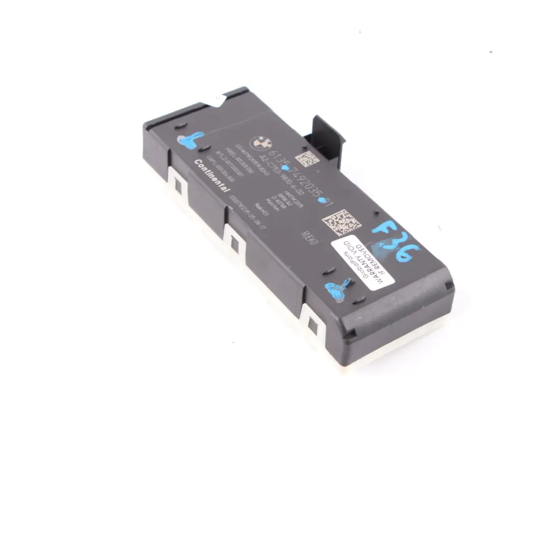  Module de levage de hayon BMW F31 F36 Mini F60 Commande coffre arrière - SKU 7492035 - Numéro de pièce 7492035