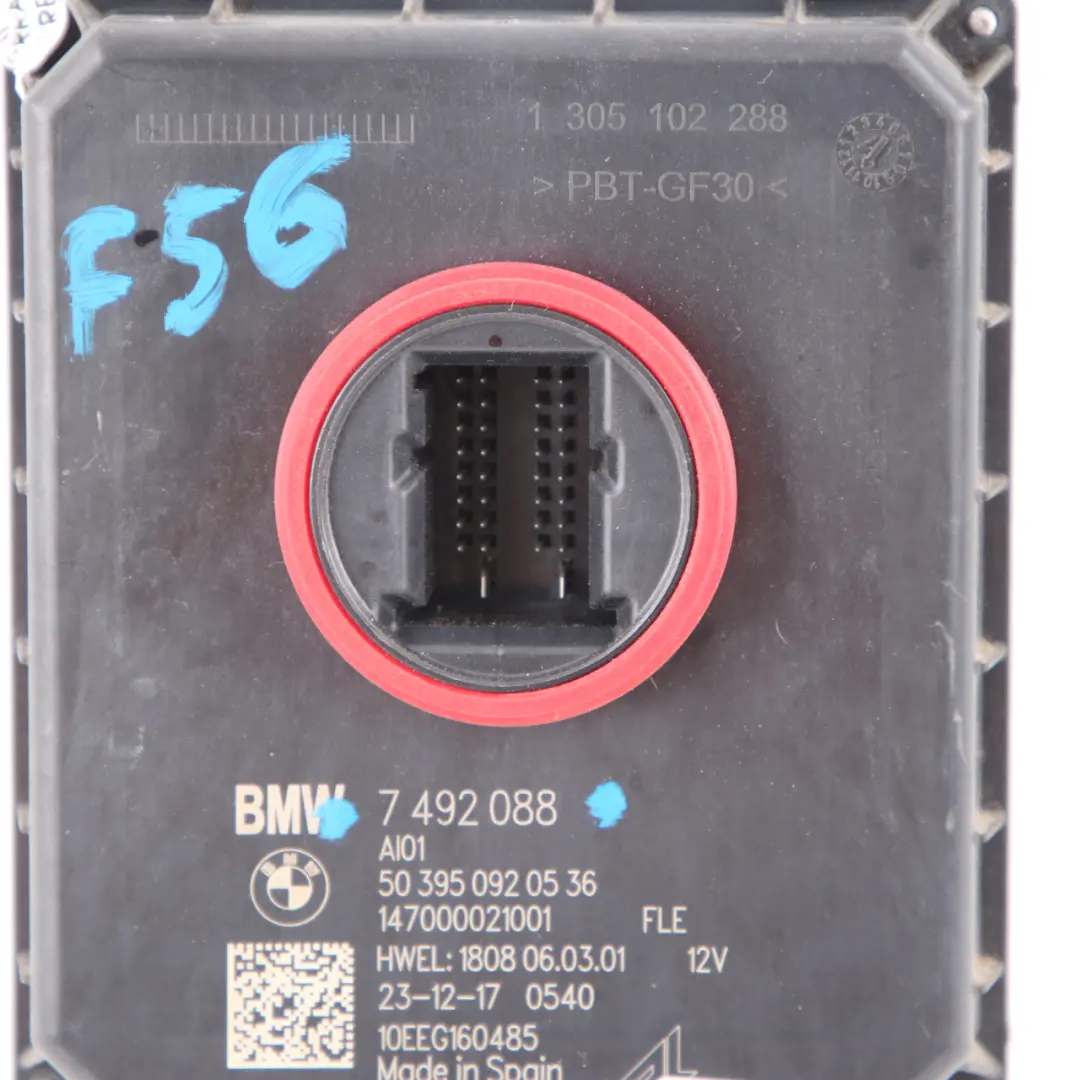  Module Phares Mini Cooper F55 F56 F57 F60 Level Control Ballast - SKU 7492088 - Numéro de pièce 7492088