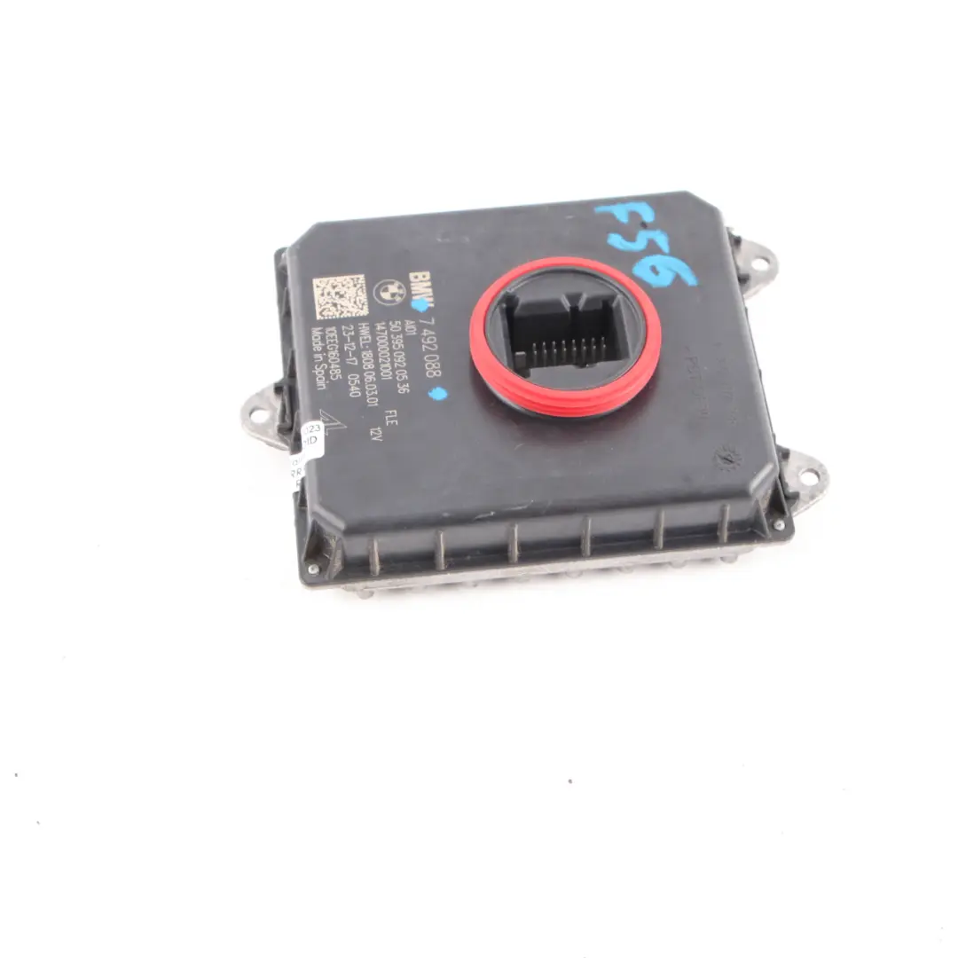 Headlight Module Mini Cooper F55 F56 F57 F60 Level Control Ballast to with Part number 7492088 Headlight Module Mini Cooper F55 F56 F57 F60 Level Control Ballast - SKU 7492088 - Part number 7492088