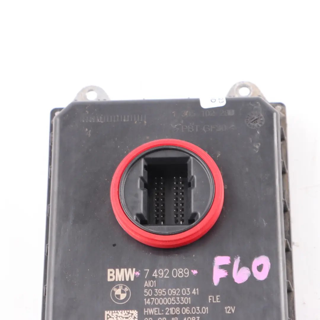LED Headlight Level Control Ballast Module BMW F45 X1 F48 Mini F55 F56 - SKU 7492089 - Part number 7492089