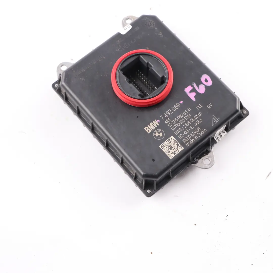 LED Headlight Level Control Ballast Module BMW F45 X1 F48 Mini F55 F56 - SKU 7492089 - Part number 7492089