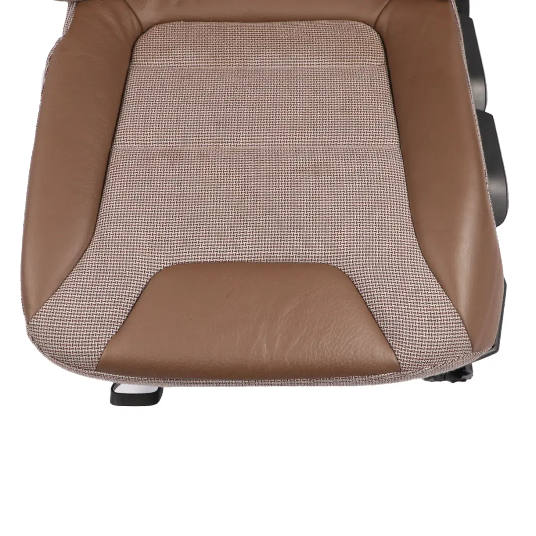  Front Seat BMW i3 I01 Left N/S Heated Wool Genuine Leather Solaric Brown - SKU 7492113-1 - Part number 7492113