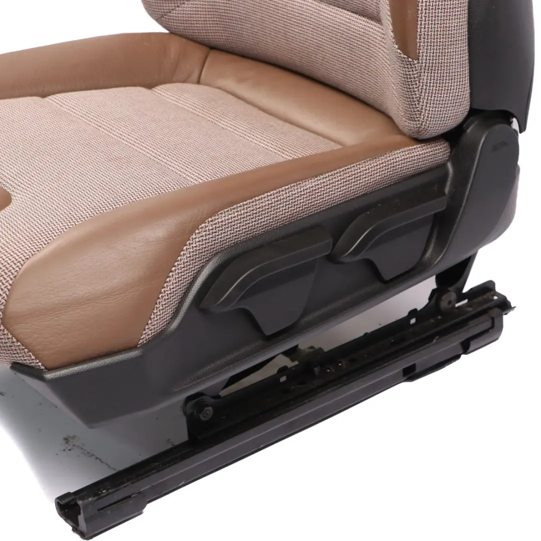 Front Seat BMW i3 I01 Left N/S Heated Wool Genuine Leather Solaric Brown to with Part number 7492113 Front Seat BMW i3 I01 Left N/S Heated Wool Genuine Leather Solaric Brown - SKU 7492113-1 - Part number 7492113