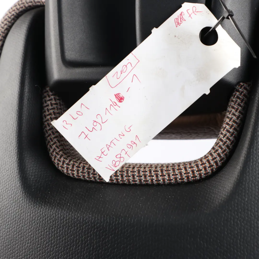 Front Seat BMW i3 I01 Right O/S Heated Wool Genuine Leather Solaric Brown to with Part number 7492114 Front Seat BMW i3 I01 Right O/S Heated Wool Genuine Leather Solaric Brown - SKU 7492114-1 - Part number 7492114