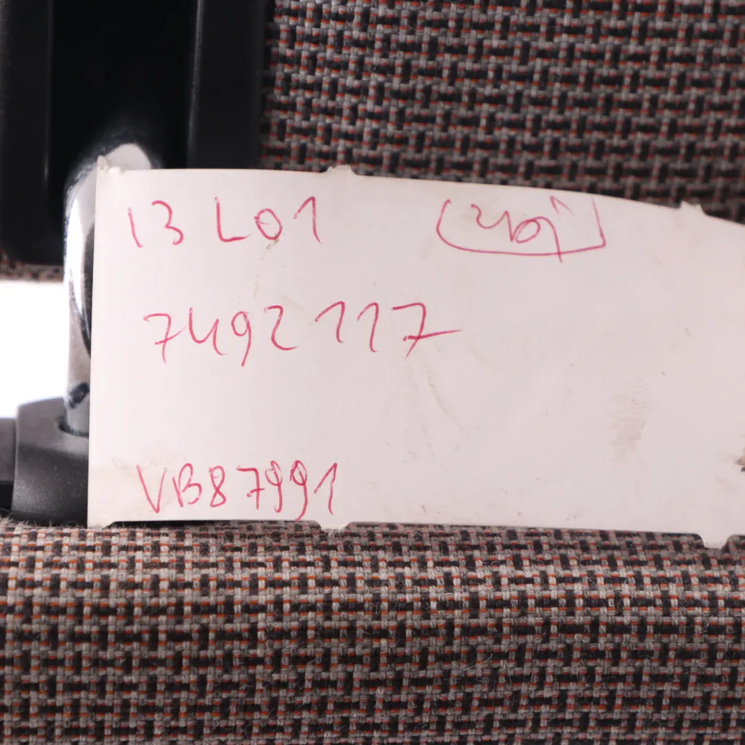 Backrest Rear Seat Left N/S Cover Panel Wool Cloth Leather Brown to BMW i3 I01 LCI with Part number 7492117 BMW i3 I01 LCI Backrest Rear Seat Left N/S Cover Panel Wool Cloth Leather Brown - SKU 7492117 - Part number 7492117