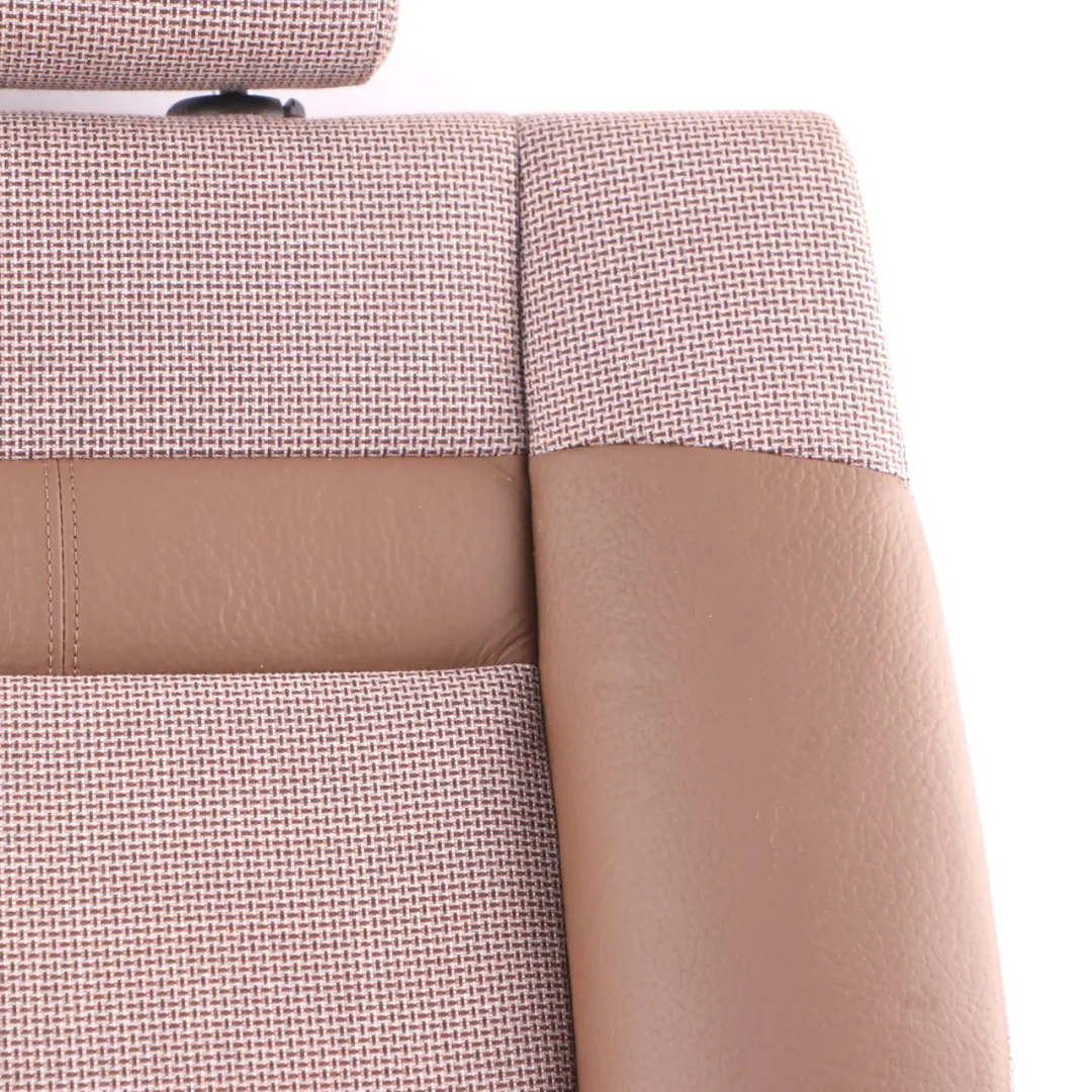 Backrest Rear Seat Left N/S Cover Panel Wool Cloth Leather Brown to BMW i3 I01 LCI with Part number 7492117 BMW i3 I01 LCI Backrest Rear Seat Left N/S Cover Panel Wool Cloth Leather Brown - SKU 7492117 - Part number 7492117