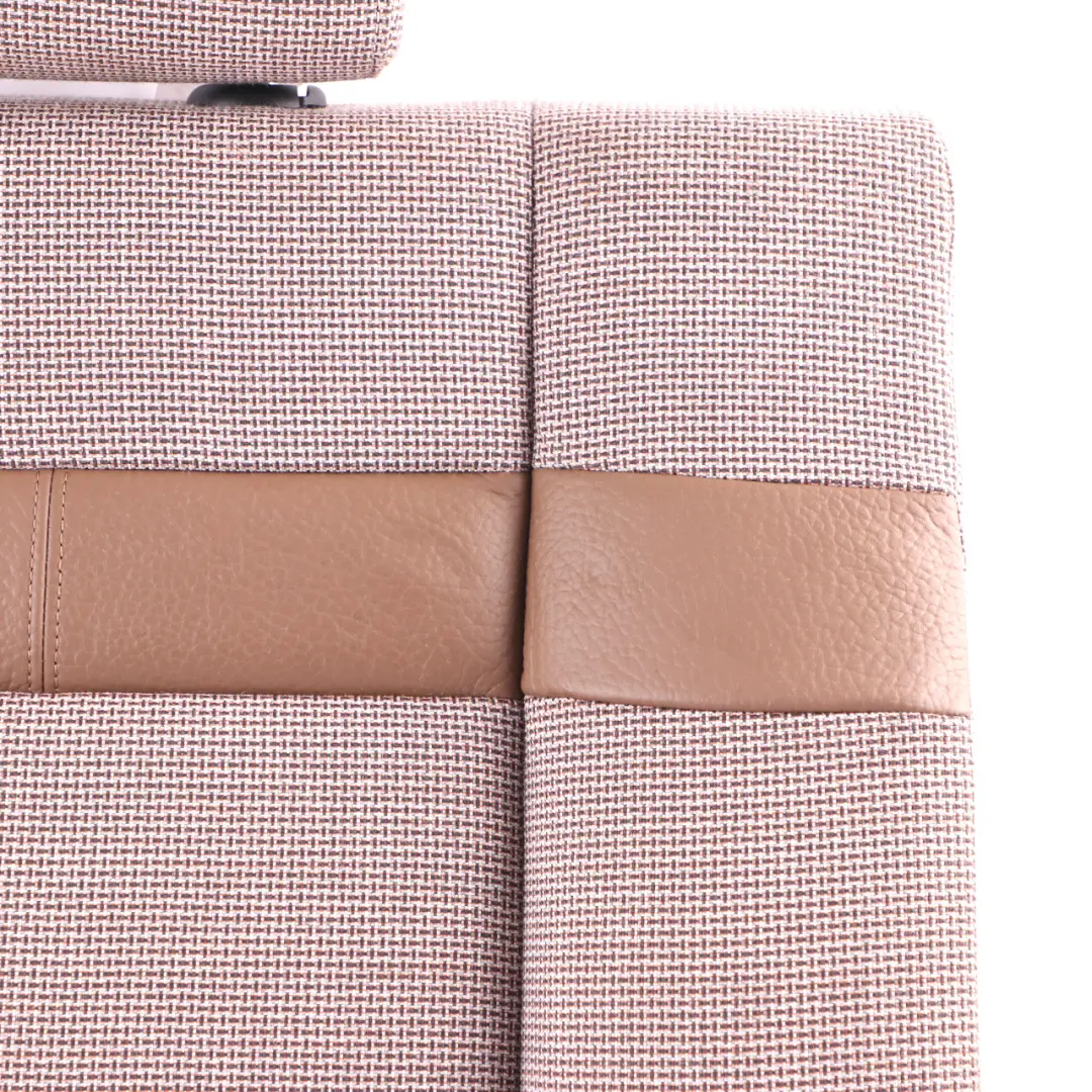 Backrest Rear Seat Right O/S Cover Panel Wool Cloth Leather Brown to BMW i3 I01 LCI with Part number 7492118 BMW i3 I01 LCI Backrest Rear Seat Right O/S Cover Panel Wool Cloth Leather Brown - SKU 7492118 - Part number 7492118