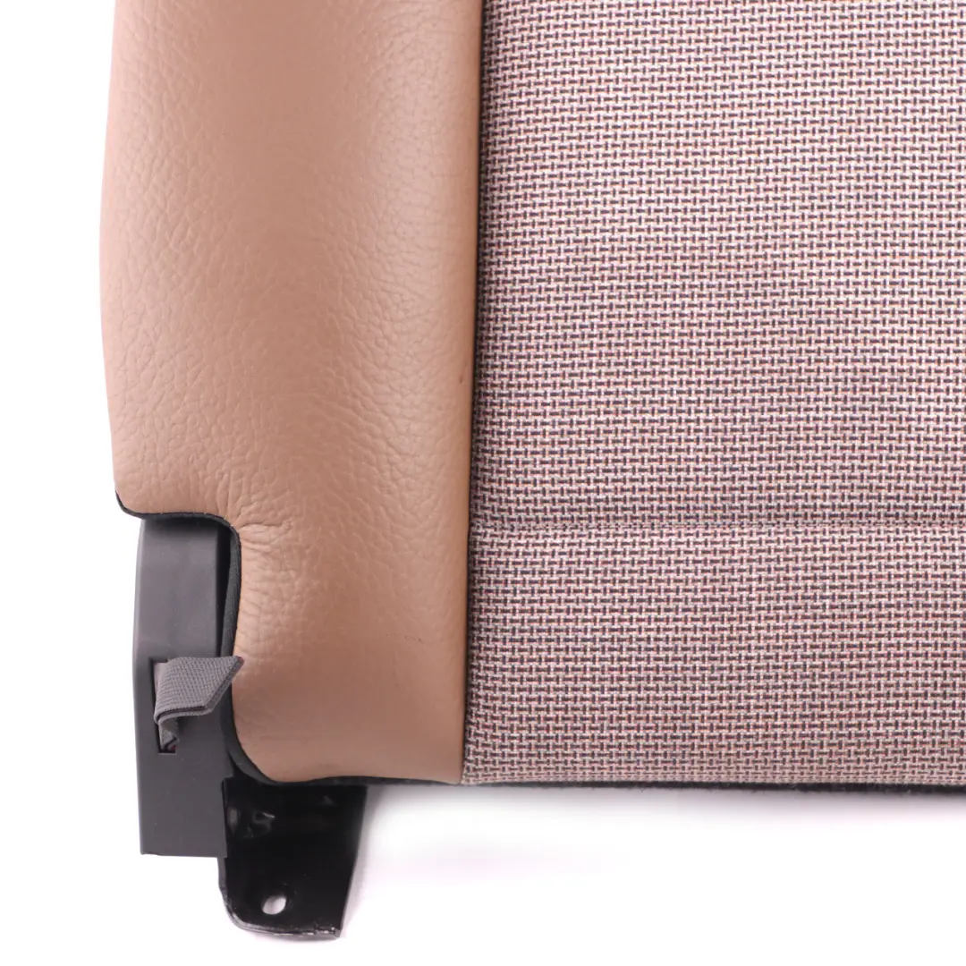 BMW i3 I01 LCI Backrest Rear Seat Right O/S Cover Panel Wool Cloth Leather Brown - SKU 7492118 - Part number 7492118