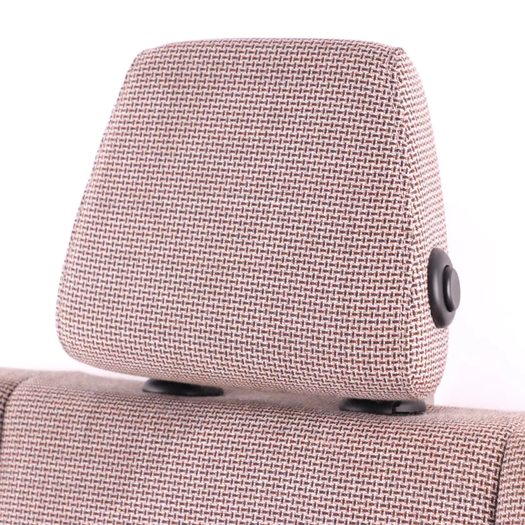 BMW i3 I01 LCI Backrest Rear Seat Right O/S Cover Panel Wool Cloth Leather Brown - SKU 7492118 - Part number 7492118