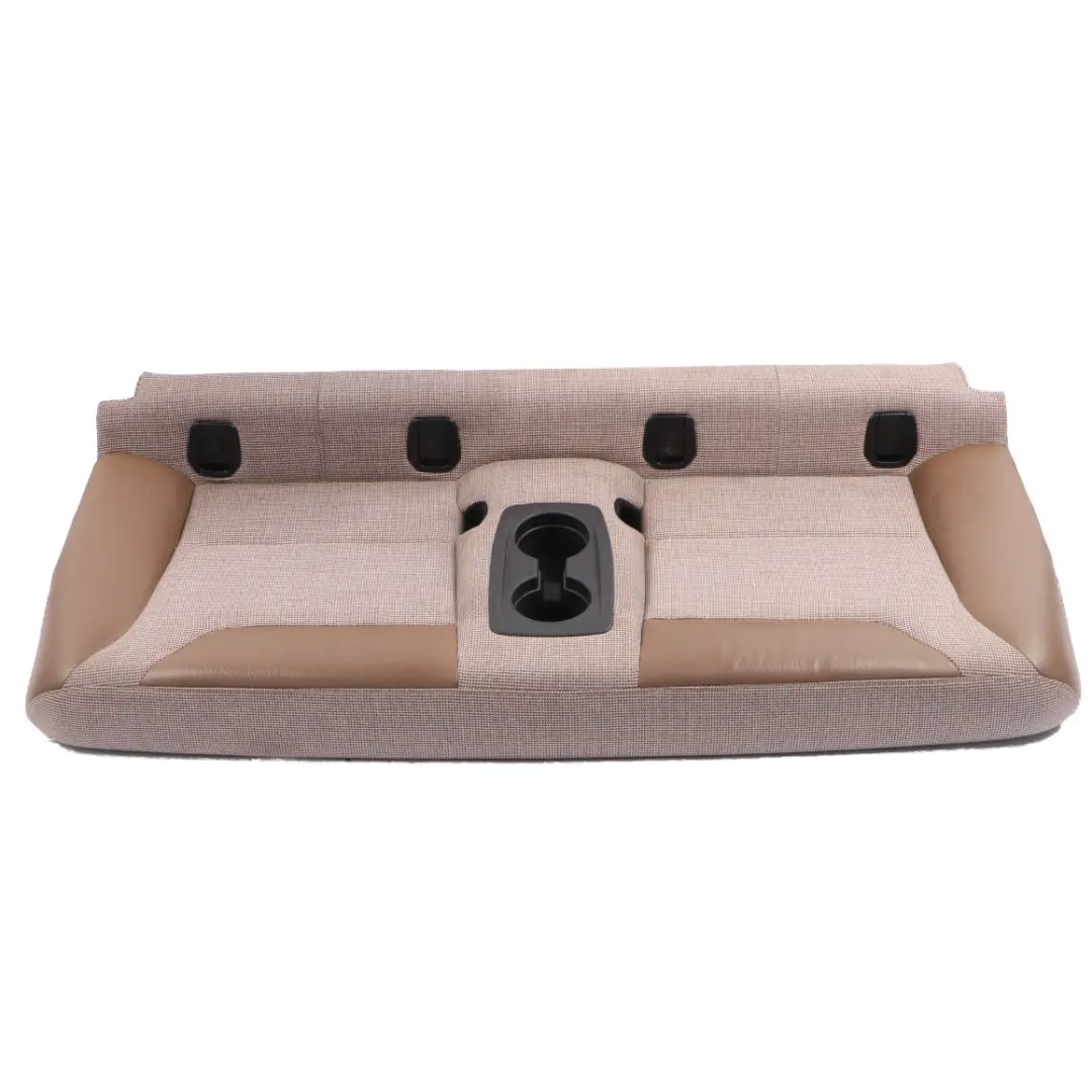 Bench Couch Panel Wool Cloth Leather Solaric Brown to BMW i3 I01 Rear Seat Cover with Part number 7492119 BMW i3 I01 Rear Seat Cover Bench Couch Panel Wool Cloth Leather Solaric Brown - SKU 7492119 - Part number 7492119