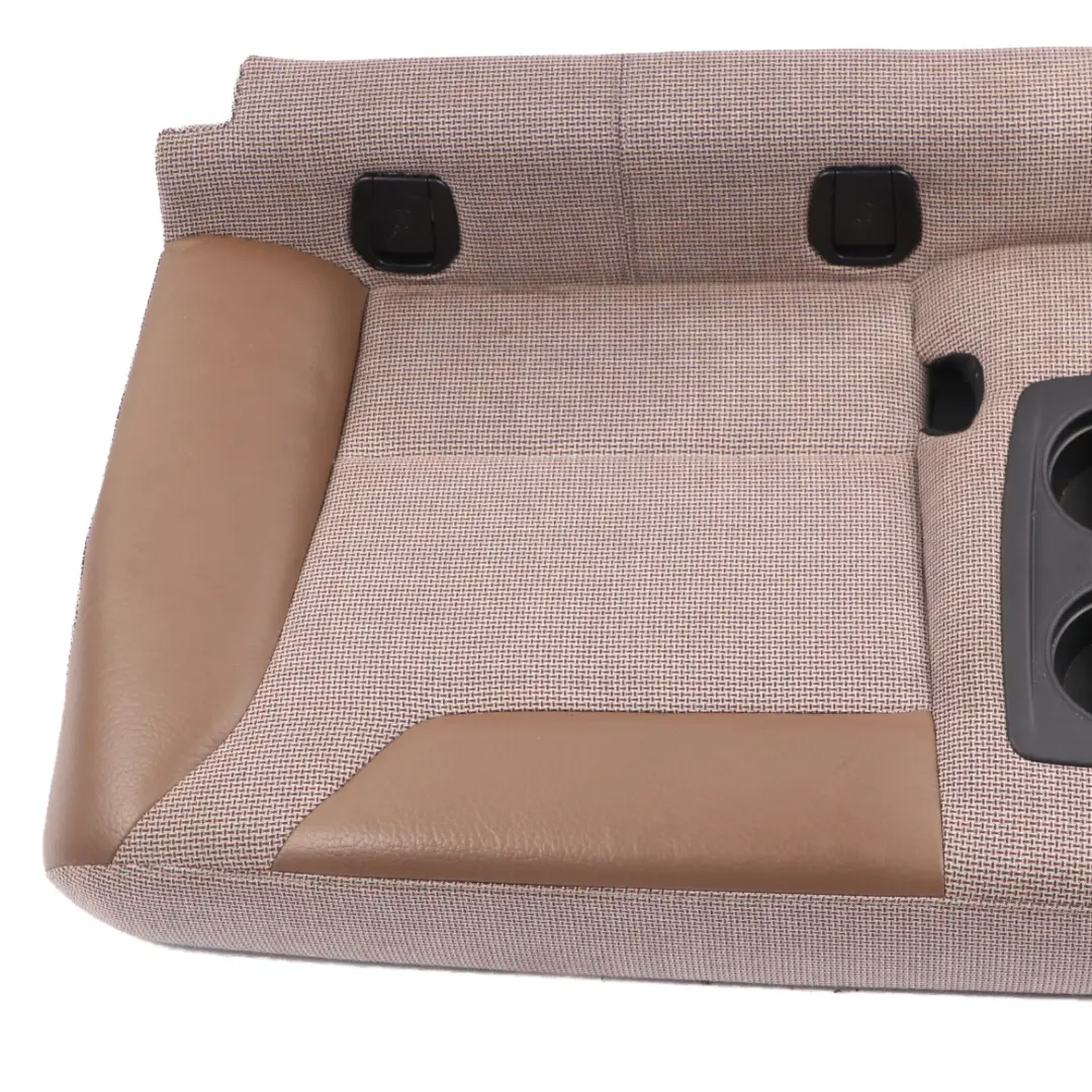 Bench Couch Panel Wool Cloth Leather Solaric Brown to BMW i3 I01 Rear Seat Cover with Part number 7492119 BMW i3 I01 Rear Seat Cover Bench Couch Panel Wool Cloth Leather Solaric Brown - SKU 7492119 - Part number 7492119