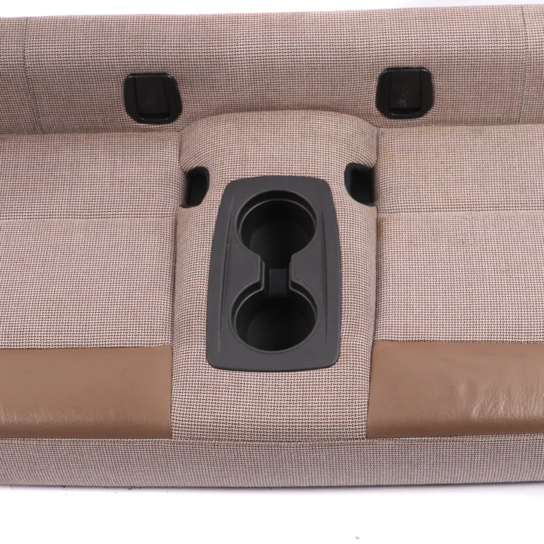 Bench Couch Panel Wool Cloth Leather Solaric Brown to BMW i3 I01 Rear Seat Cover with Part number 7492119 BMW i3 I01 Rear Seat Cover Bench Couch Panel Wool Cloth Leather Solaric Brown - SKU 7492119 - Part number 7492119