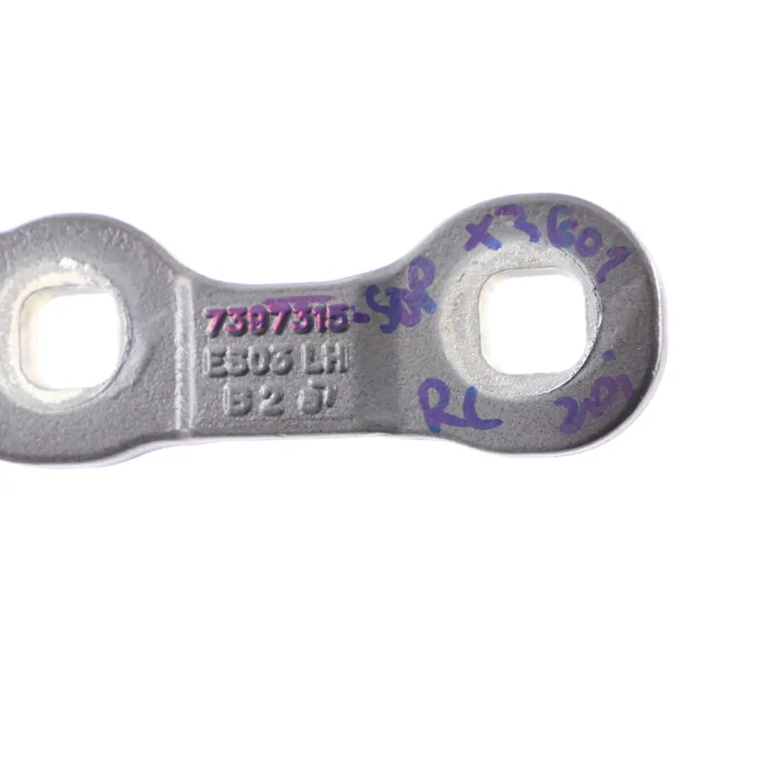 BMW X3 G01 Cerniera portellone bagagliaio sinistro Grigio - A90 7397315 - SKU 7494943-SOP - Numero di parte 7494943