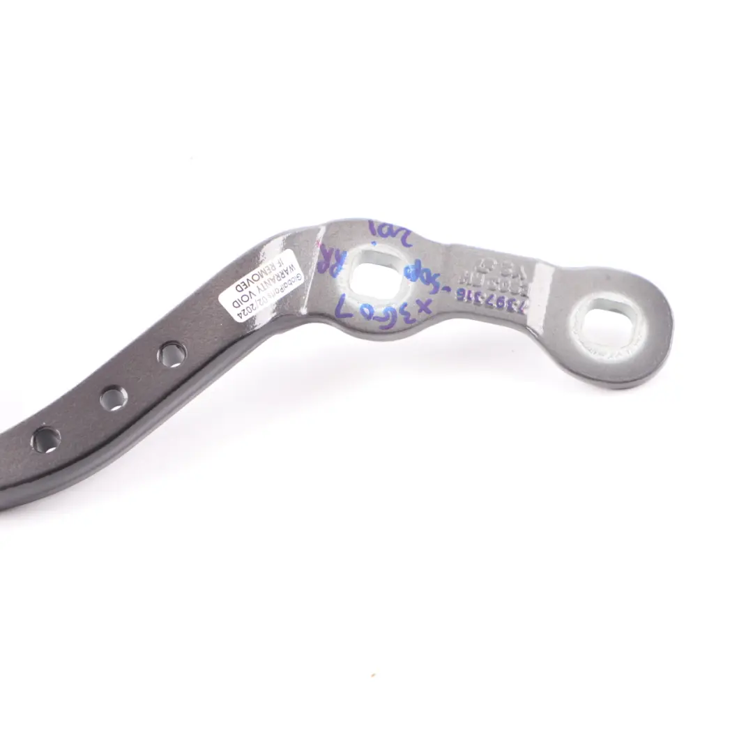 BMW X3 G01 Boot Trunk Lid Tailgate Hinge Right O/S Sophisto Grey - A90 7397316 - SKU 7494944-SOP - Part number 7494944