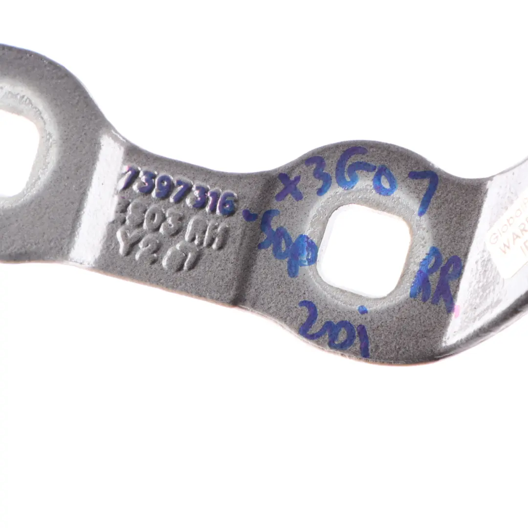BMW X3 G01 Boot Trunk Lid Tailgate Hinge Right O/S Sophisto Grey - A90 7397316 - SKU 7494944-SOP - Part number 7494944