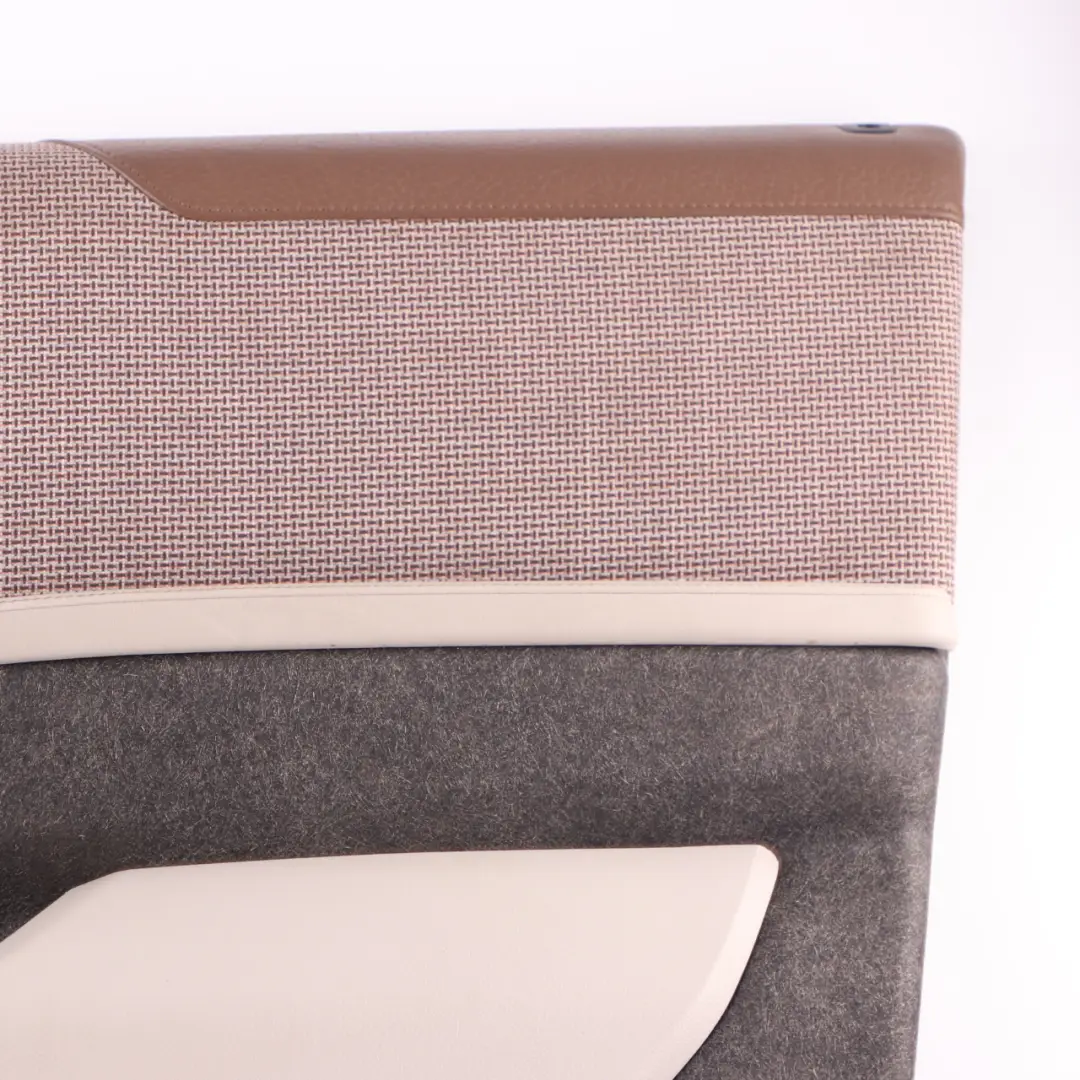 BMW i3 I01 Door Card Panel Front Right O/S Trim Cover Lining Solaric Brown - SKU 7495164 - Part number 7495164