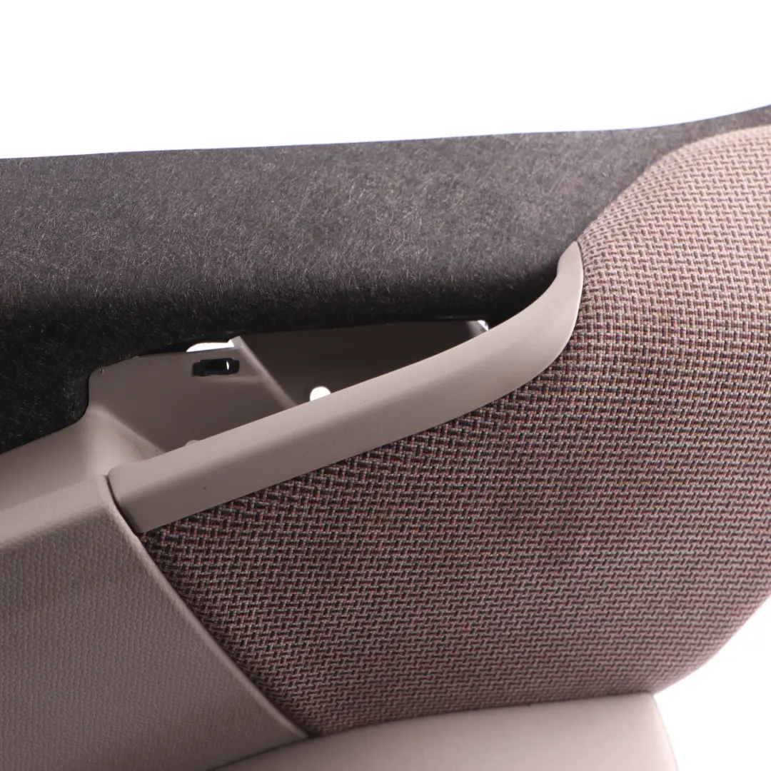 Door Card Panel Rear Right O/S Trim Cover Lining Solaric Brown to BMW i3 I01 with Part number 7495166 BMW i3 I01 Door Card Panel Rear Right O/S Trim Cover Lining Solaric Brown - SKU 7495166 - Part number 7495166