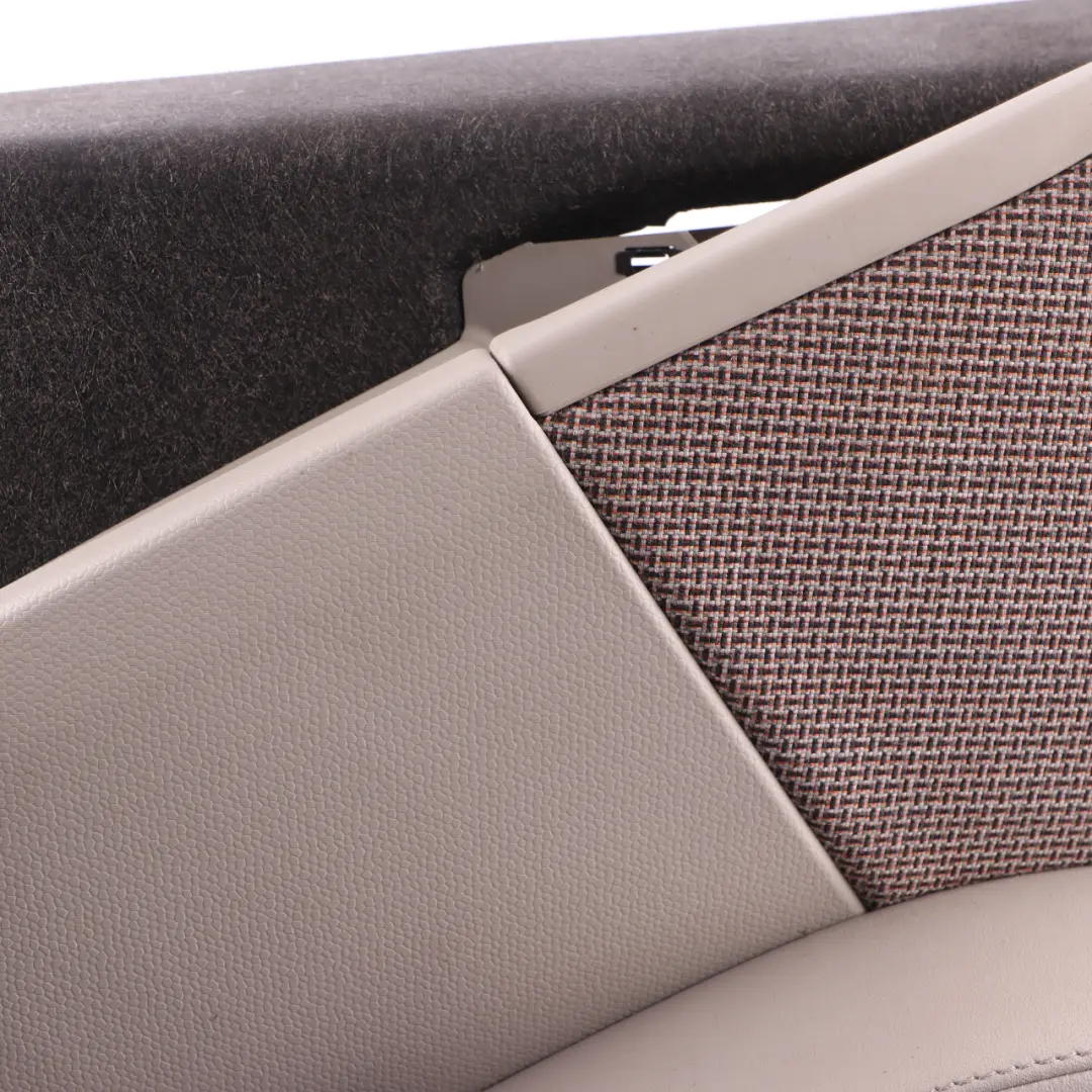 Door Card Panel Rear Right O/S Trim Cover Lining Solaric Brown to BMW i3 I01 with Part number 7495166 BMW i3 I01 Door Card Panel Rear Right O/S Trim Cover Lining Solaric Brown - SKU 7495166 - Part number 7495166