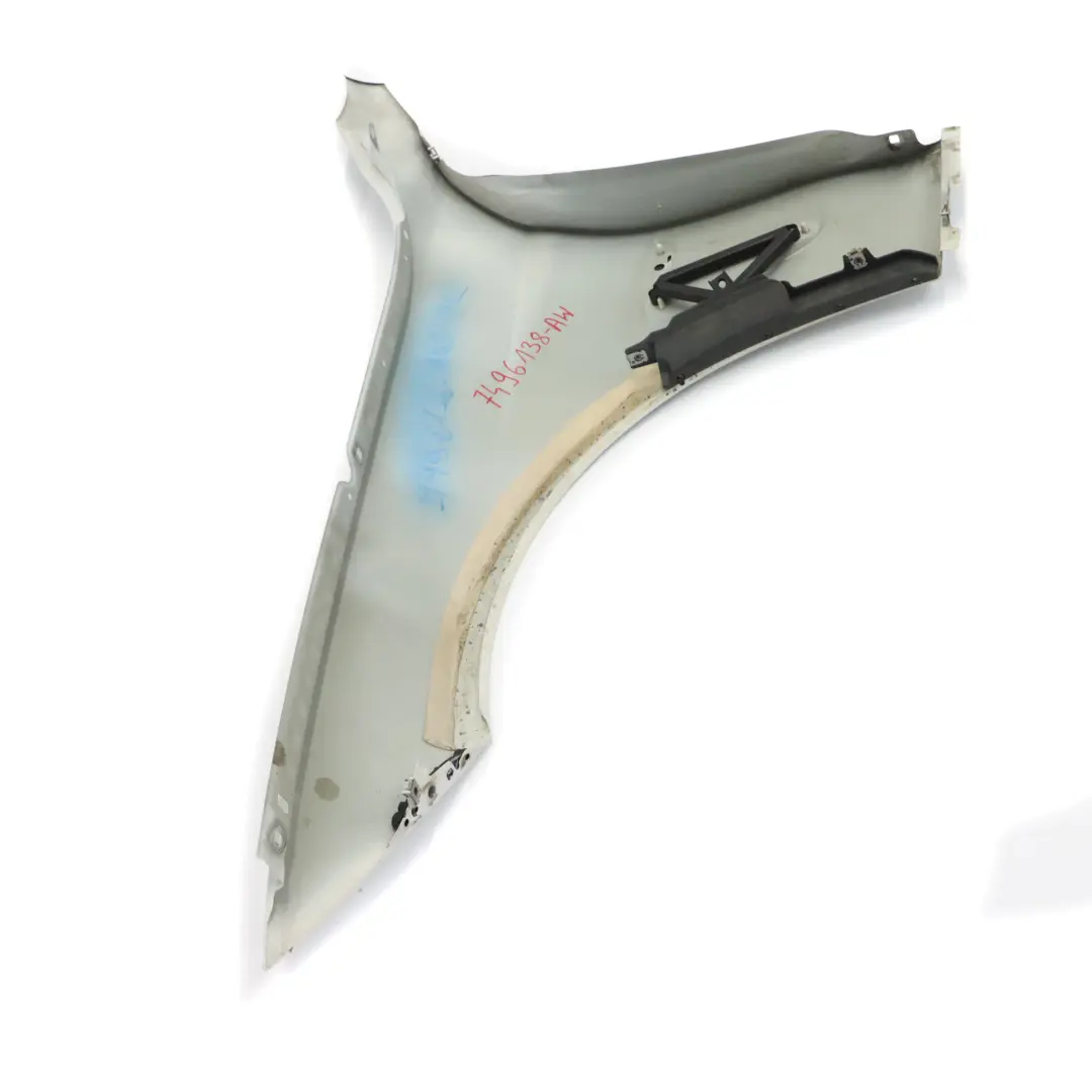 BMW F36 LCI Ala Delantera Derecha Guardabarros Panel Lateral Alpinweiss - 300 - SKU 7496138-AW - Número de pieza 7496138