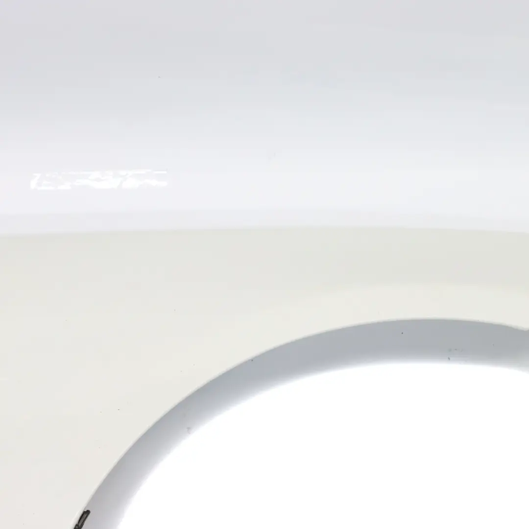 BMW F36 LCI Front Right Wing Fender Side Panel O/S Alpinweiss 3 Alpine White 300 - SKU 7496138-AW - Part number 7496138