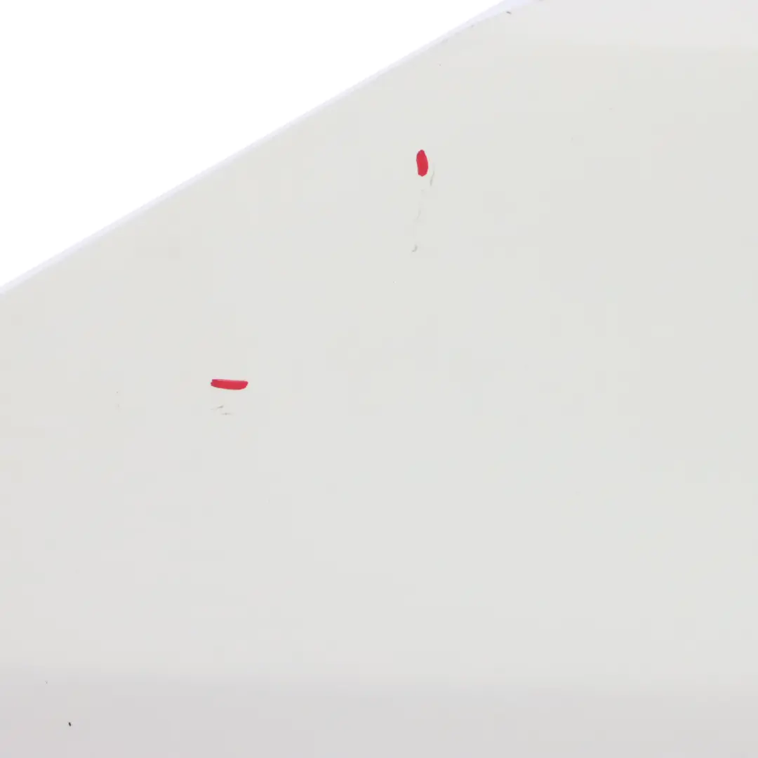 BMW F36 LCI Front Right Wing Fender Side Panel O/S Alpinweiss 3 Alpine White 300 - SKU 7496138-AW - Part number 7496138