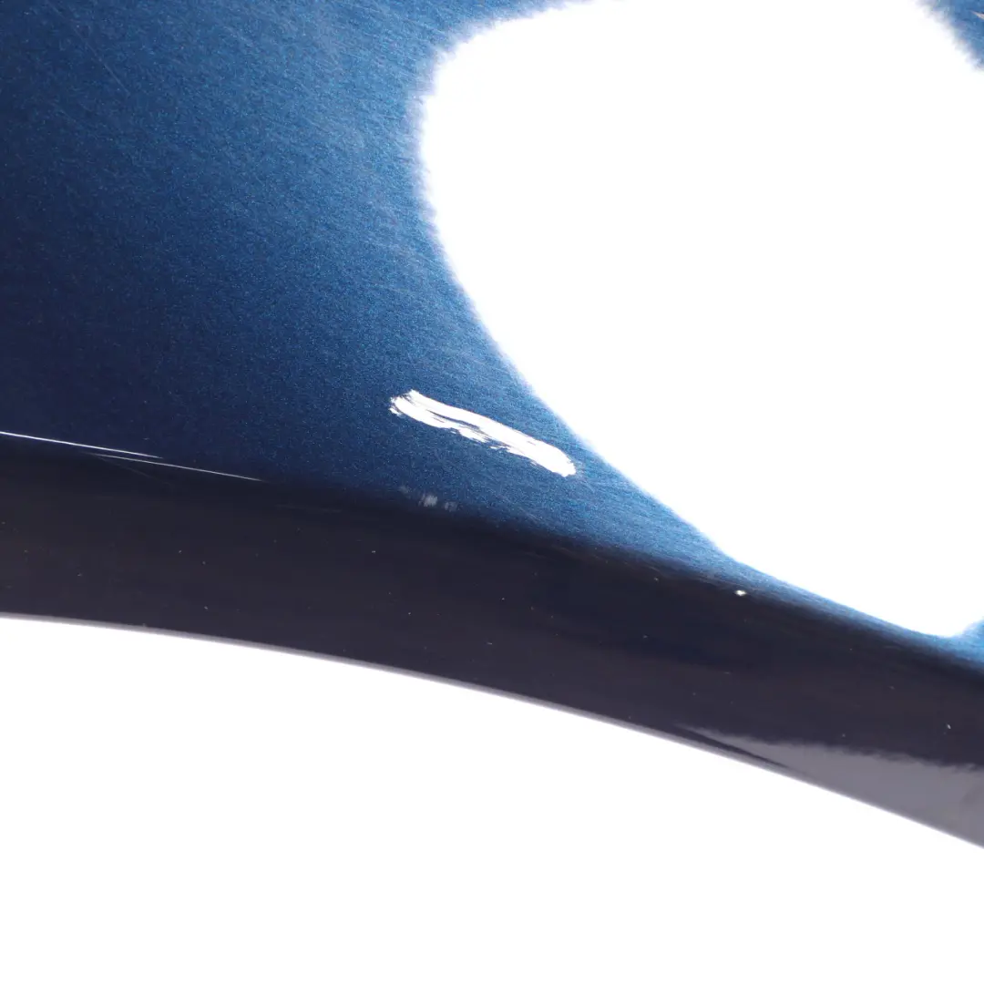 Front Right Wing Fender Side Panel O/S Tanzanite Blue Metallic - X10 to BMW F36 LCI with Part number 7496138 BMW F36 LCI Front Right Wing Fender Side Panel O/S Tanzanite Blue Metallic - X10 - SKU 7496138-TAN - Part number 7496138