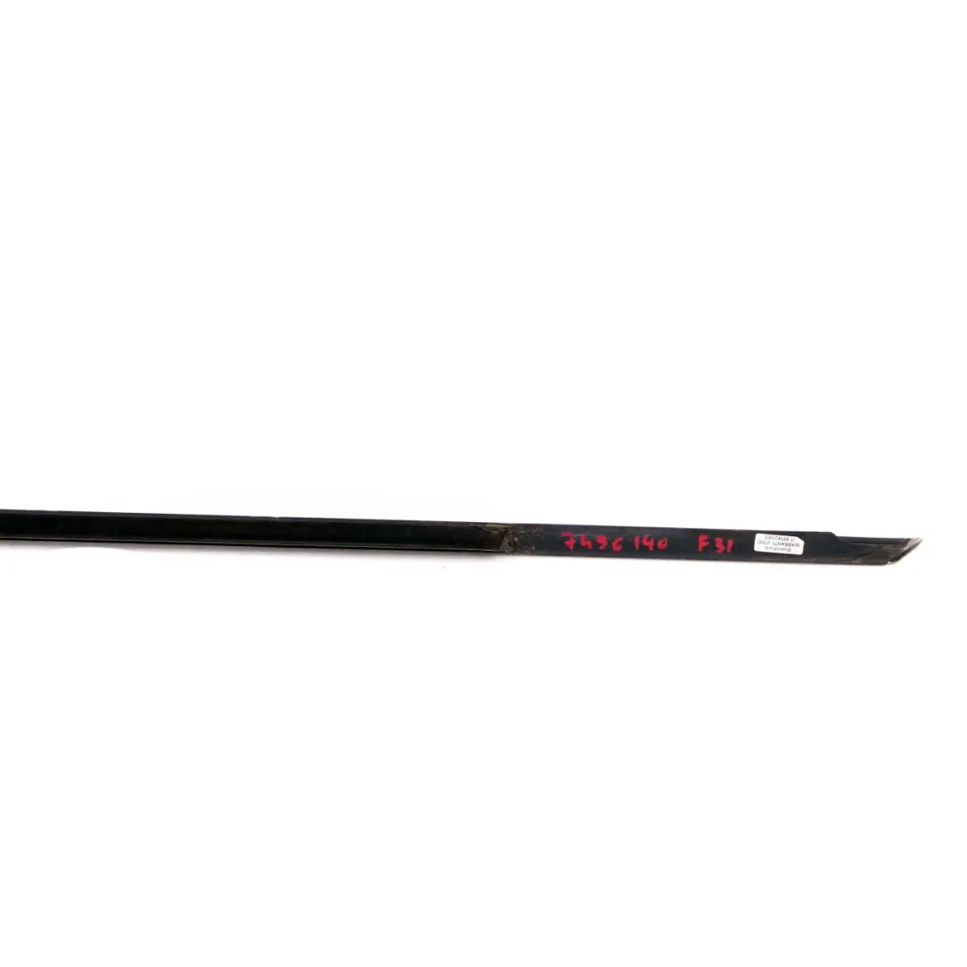 BMW 3 Series F30 F31 Channel Sealing Outside Door Front Right O/S Chrome - SKU 7496140 - Part number 7496140