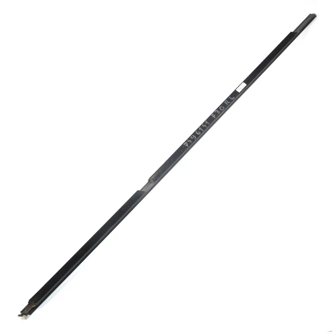 BMW F30 E80 M3 Joint de Puits Extérieur Porte Arrière Gauche Chrome - SKU 7496141 - Numéro de pièce 7496141