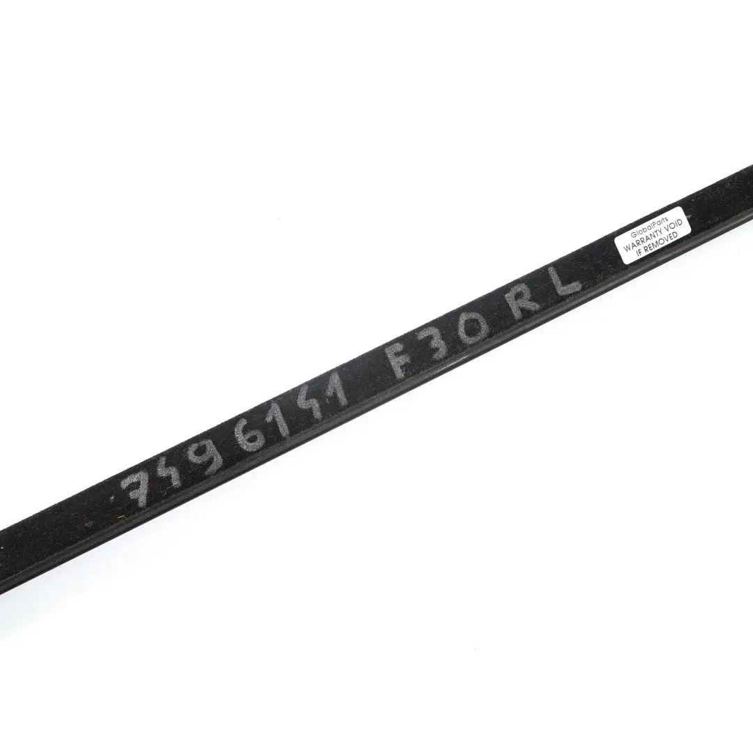  Door Channel Strip BMW F30 F80 M3 Rear Left N/S Window Seal Outer Trim Chrome - SKU 7496141 - Part number 7496141