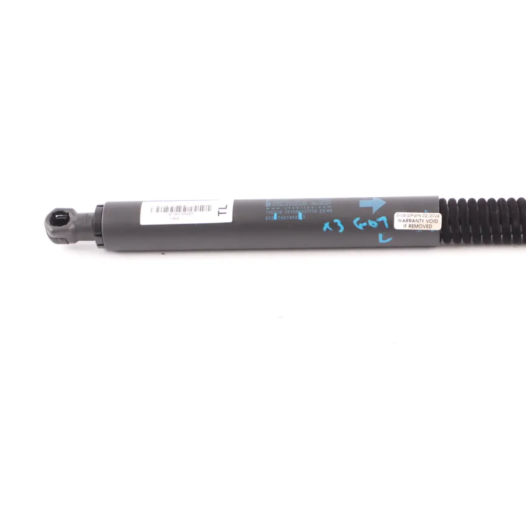 BMW X3 G01 Automatik Heck Klappenstrebe Hinten Links Kofferraum Klappe - SKU 7497482 - Teilenummer 7497482