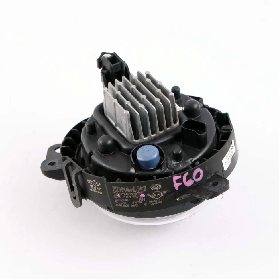 Fog Light Lamp Headlight Bumper Right O/S Front to Mini Countryman F60 with Part number 7497774 Mini Countryman F60 Fog Light Lamp Headlight Bumper Right O/S Front - SKU 7497774 - Part number 7497774