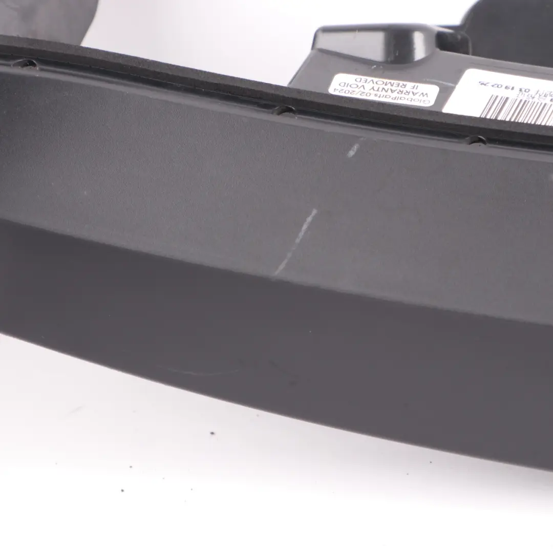 Boot Trunk Lid Spoiler Panel Lip Trim Black High Gloss to BMW X3 G01 Rear Tailgate with Part number 7498074 BMW X3 G01 Rear Tailgate Boot Trunk Lid Spoiler Panel Lip Trim Black High Gloss - SKU 7498074 - Part number 7498074