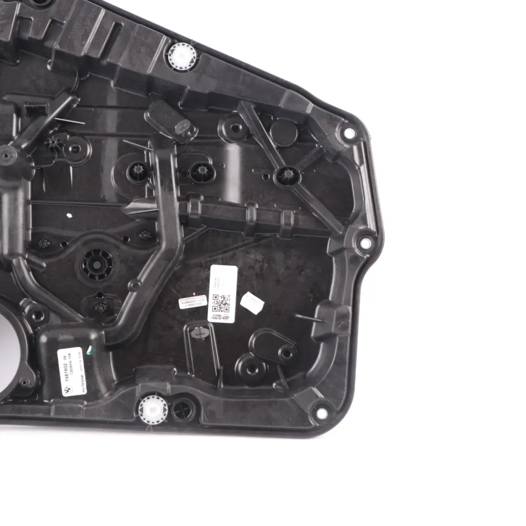 BMW G01 Fensterheber Montage hinten rechts Abdeckung Platte Halterung 7487602 - SKU 7498150 - Teilenummer 7498150