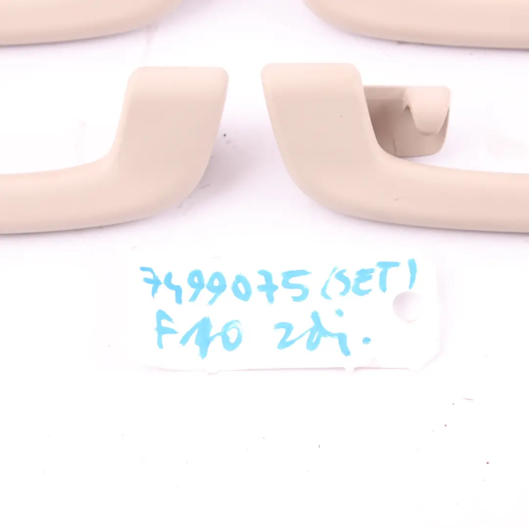  Maniglia Tetto BMW F10 F20 Maniglia Interna Anteriore Posteriore Set Oyster Trim - SKU 7499075 - Numero di parte 7290026