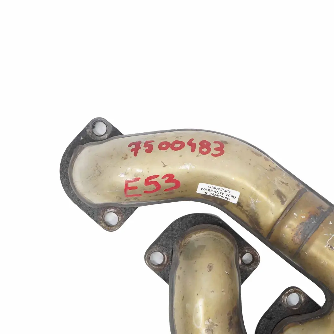 BMW X5 E53 M62 4.4i 4.6is Benzin Abgaskrümmer Zylinder 1-4 - SKU 7500483 - Teilenummer 7500483