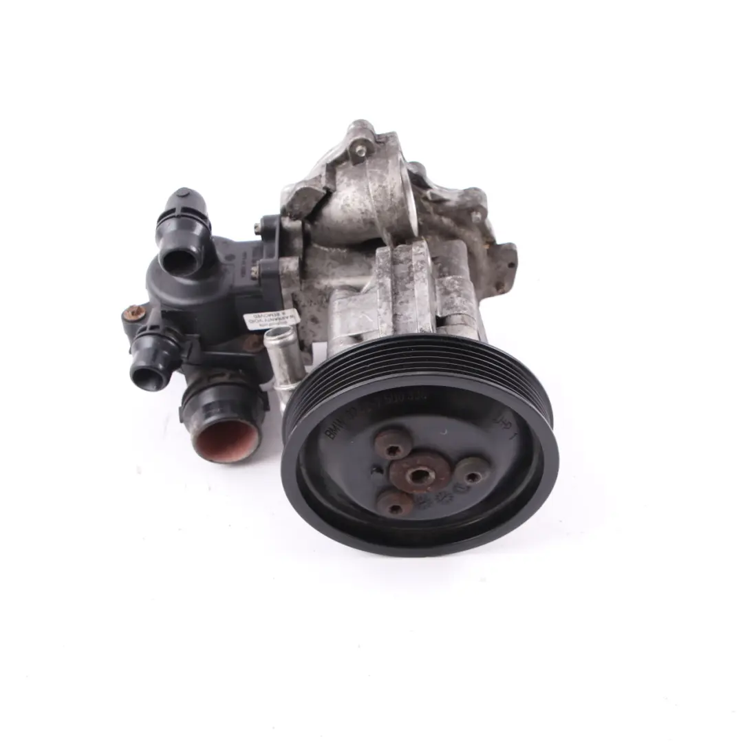 N45 Power Steering Water Pump Thermostat to BMW E46 E87 E90 116i 316i with Part number 7500597 BMW E46 E87 E90 116i 316i N45 Power Steering Water Pump Thermostat - SKU 7500597-1 - Part number 7500597
