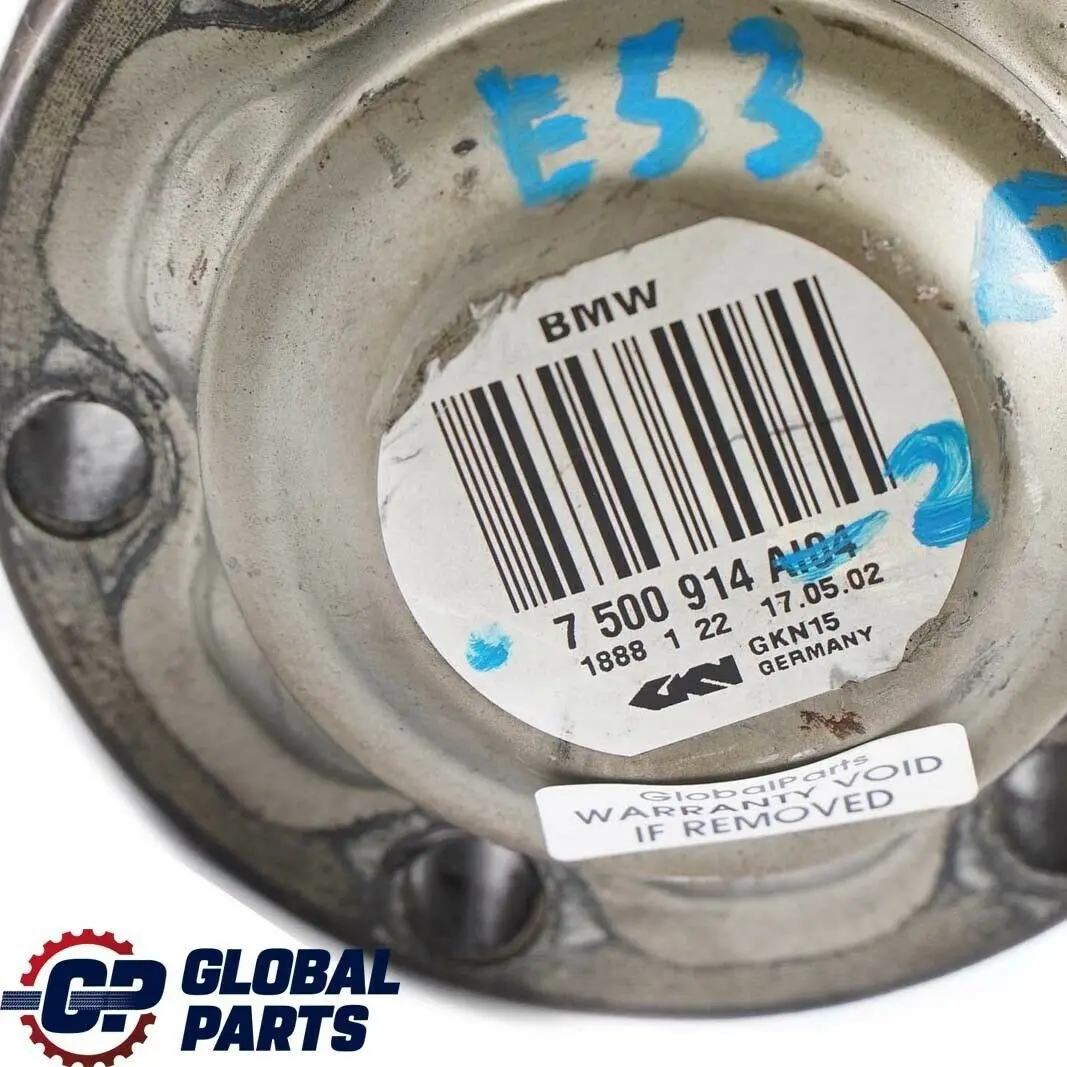 Półoś napędowa tylna tył do BMW X5 E53 o numerze 7500914 BMW X5 E53 Półoś napędowa tylna tył - SKU 7500914-2 - Numer Części 7500914