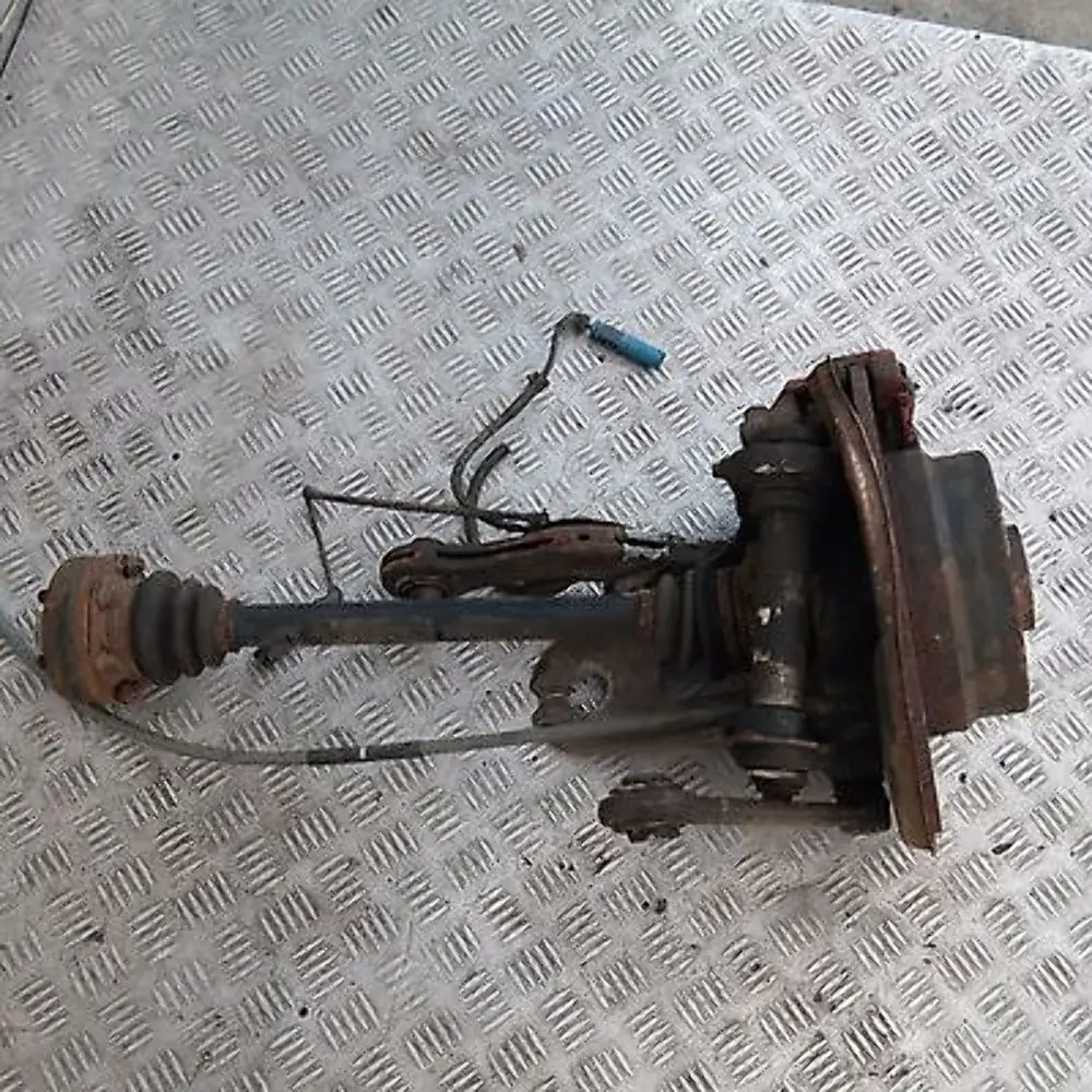 BMW X5 Series E53 3.0d M57 REAR RIGHT O/S LEG SUSPENSION AXLE BRAKE DISC CARRIER - SKU 7500916-1 - Part number 7500916-1