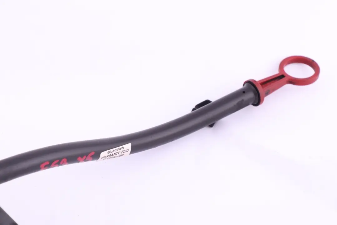 BMW X5 Series E53 M62 4.4i 4.6is Dipstick Guide Tube Complete Set - SKU 7505454 - Part number 11437505454 11437500364