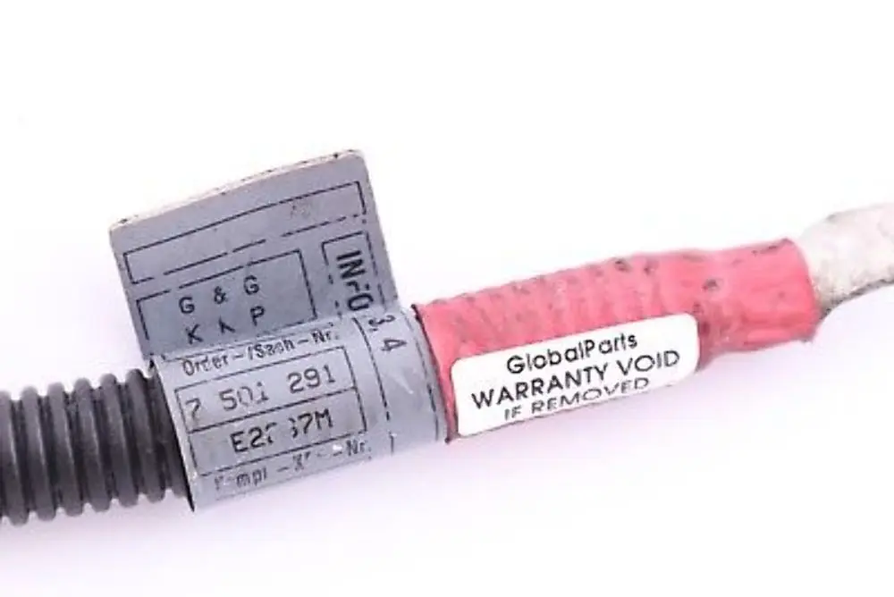 BMW X5 SERIES E53 4.4i 4.6is 4.8is Cable Alternator Starter Base B - SKU 7505513 - Part number 7505513