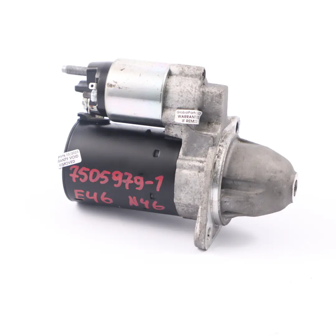 BMW E46 Petrol Engine Starter Motor 1,4kW - SKU 7505995-1 - Part number 7505979