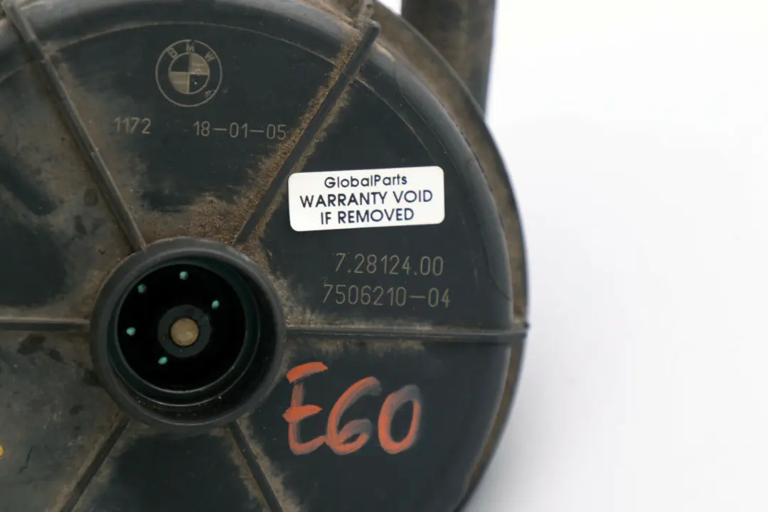 Reihe E90N E60 E61 E64 Sekundärluft-Emissionspumpe für BMW 3 5 6 mit Teilenummer 7571589 BMW 3 5 6 Reihe E90N E60 E61 E64 Sekundärluft-Emissionspumpe - SKU 7506210 - Teilenummer 7571589
