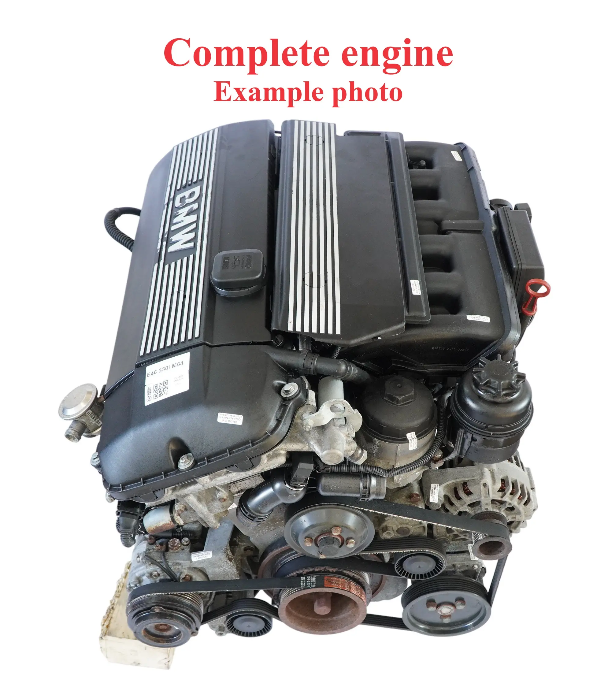 BMW E46 330i 330Ci M54 Bare Engine 306S3 M54B30 231HP with 95k miles, WARRANTY